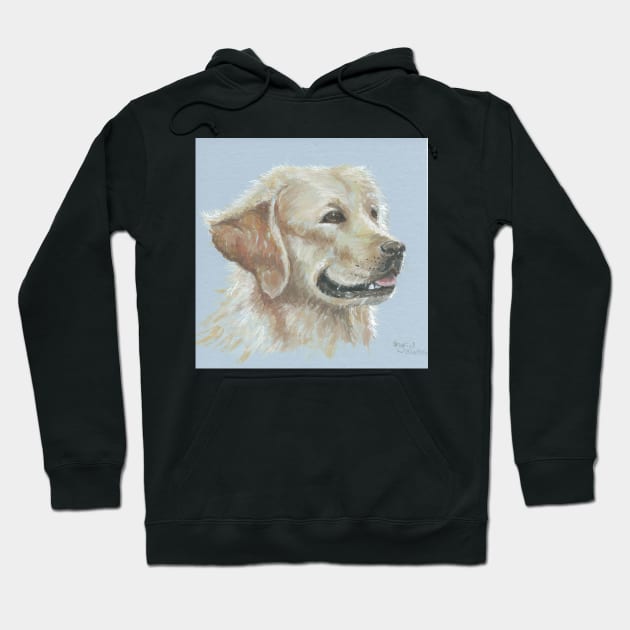 Golden labrador Hoodie by ingridslatter